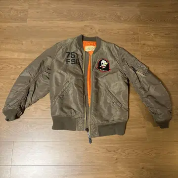 AVIREX 플라이트 자켓 XL 올리브
