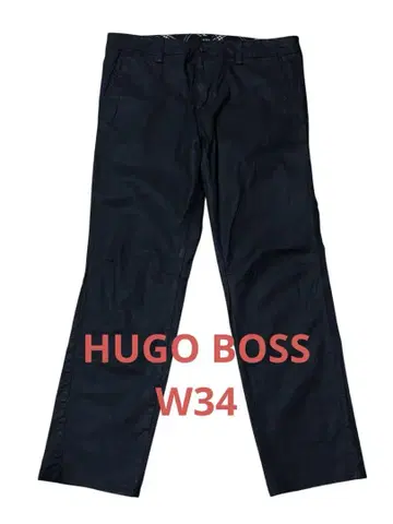 HUGO BOSS 휴고보스 스트레치 팬츠 34 블랙