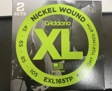 D'Addario EXL165TP 일렉 베이스 줄 2세트