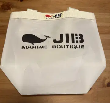 JIB 화이트 토트백