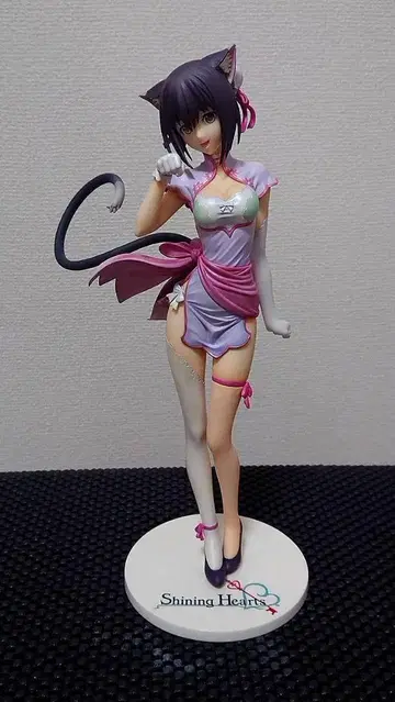 Shining Hearts 고양이 귀 샤오메이 캐릭터 피규어