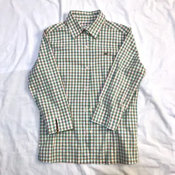 Lacoste 긴팔 체크 셔츠