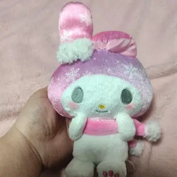 마이멜로디 봉제 인형 눈꽃 패턴