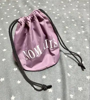 NOMADIS 드로우 스트링 백 라벤더
