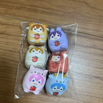 스토푸리 딸기탕 마스코트 6개 세트