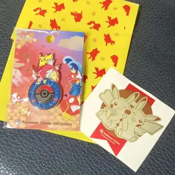 포켓몬 센터 히로시마 로고핀즈