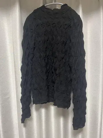 [ BLACK BY MOUSSY ] 셔링 디자인 상의