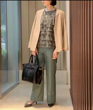 새상품급 유나이티드 애로우즈 노카라 자켓