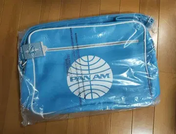 미개봉 PAN AM 팬암 숄더백 스카이블루