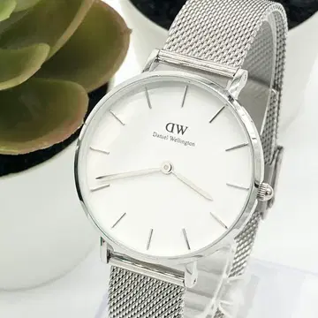 작동품 Daniel Wellington DW 손목시계 쿼츠 새상품 배터리