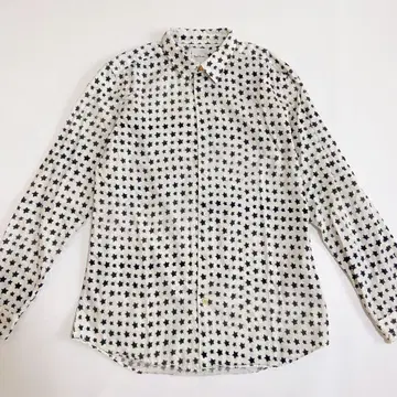 폴스미스 별 패턴 셔츠 미우라 하루마 착용 세카호시 사이즈 L