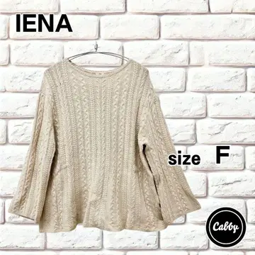IENA 이에나 아란텐트라인 풀오버 니트 캐시미어 혼방