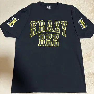 KRAZY BEE 블랙 T셔츠 XL used