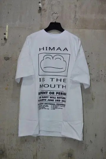 NISHIMOTO IS THE MOUTH 화이트 XL