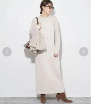 plage Neutral Knit 원피스