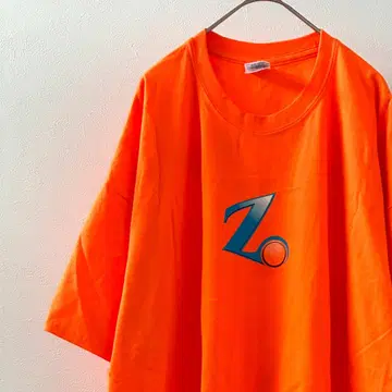 GILDAN T셔츠 반팔 크루넥 문자 프린트 2XL 빅 사이즈 형광색