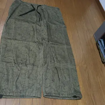 SWUN CRACKED SNAKESKIN PANTS XL