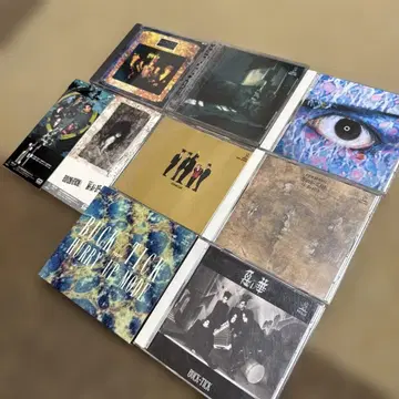 BUCK-TICK 초기 CD 9매 세트 당시 구매 초회 한정판 있음