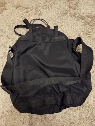 택 없음 미사용! UNIQLO U 유니클로 유 버킷 백 라지 블랙