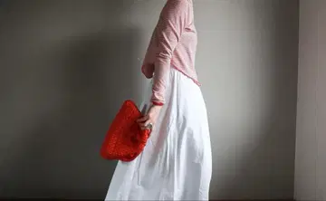MARIA LA ROSA MLR GAME 체인 포함 백 레드
