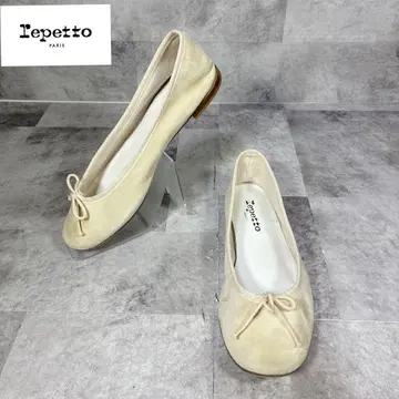 [ 고품질 ] repetto 발레 슈즈 플랫 펌프스 BE 24cm