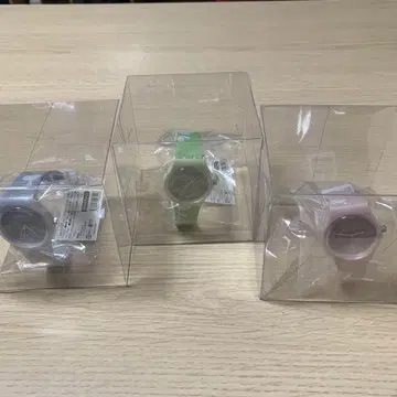 스누피 컬러풀 손목시계 3종 세트