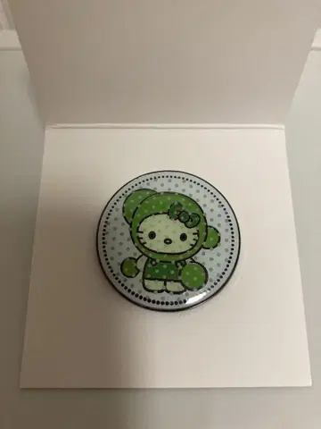 일본관 조류 헬로키티 핀 배지 볼복스 만박 조키티