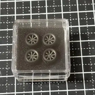 1/64 퍼프 휠 8.5mm Watanabe 건메탈 4개 세트