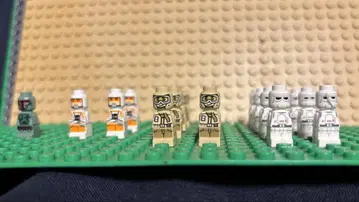 LEGO 스타 워즈 캐릭터 미니 부품