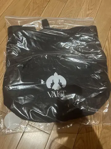미사용 VAKT. 누비 숄더 백 블랙