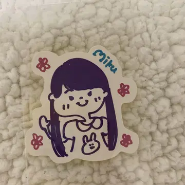 노기자카46 이치노세 미쿠 노기카페 니가오에 스티커