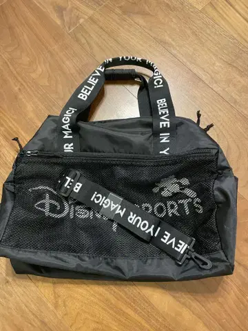 Disneysports 스포츠 백 디즈니랜드 미키 블랙 컬러