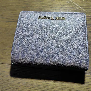 MICHAEL KORS 접이식 지갑 브라운