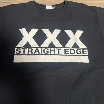 straight edge 티셔츠 하드코어