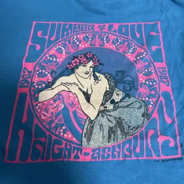 Summer of love T셔츠 made in usa 80s