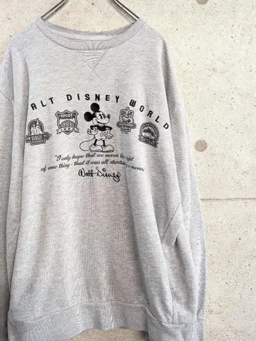 Disney Parks 미키마우스 맨투맨 L 그레이