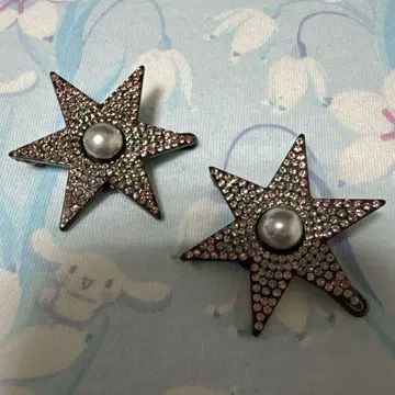 아카 acca 헤어핀 별 스타 스와로브스키
