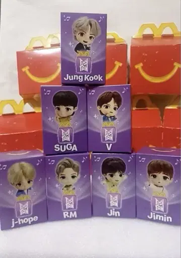 BTS 피규어 세트 인형/마스코트