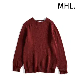 MHL 울 바이컬러 니트 M