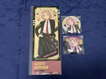 NARUTO 돌풍전 사쿠라 와슈트 캔뱃지 티켓풍 카드