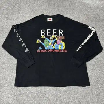 펑크 드렁커스 PUNK DRUNKERS 긴팔 티셔츠