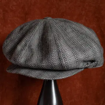 조절 가능한 코스튬 Dashing Tweeds 8패널 헌팅 캡