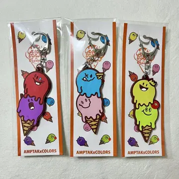 AMPTAkxCOLORS 아이스크림 키링