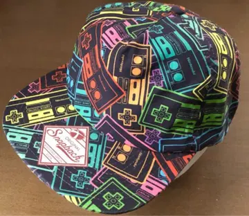 Nintendo 캡 모자 패미컴 올 패턴 CAP 컬러풀 닌텐도