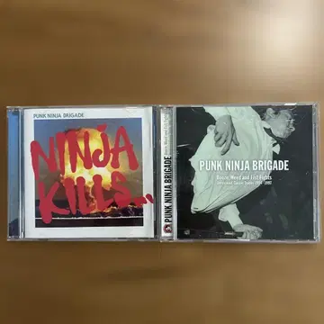 PUNK NINJA BRIGADE CD 2장 세트