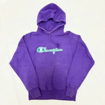 Champion / 챔피온 리버스 위브 후드티 퍼플 S