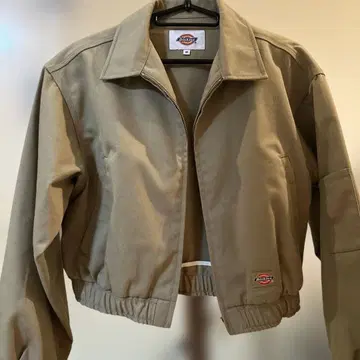 Dickies 베이지 크롭 자켓 M