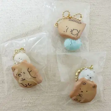 스미코구라시 비스킷 참 시로쿠마, 고양이, 토카게 3개 세트