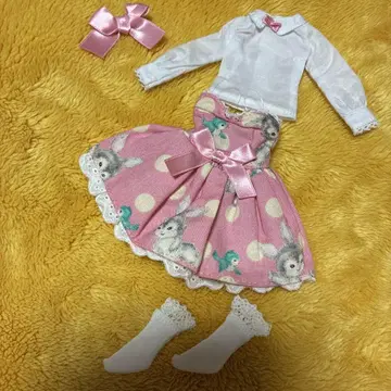 리카짱 캐슬 발렌타인 드레스 22cm 사이즈