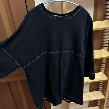 블랙 긴팔 T셔츠 LL 사이즈